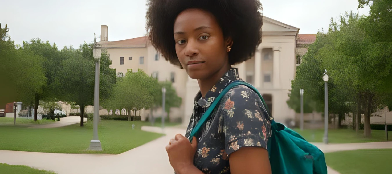 Pregnant student near Fort Myers, Florida.